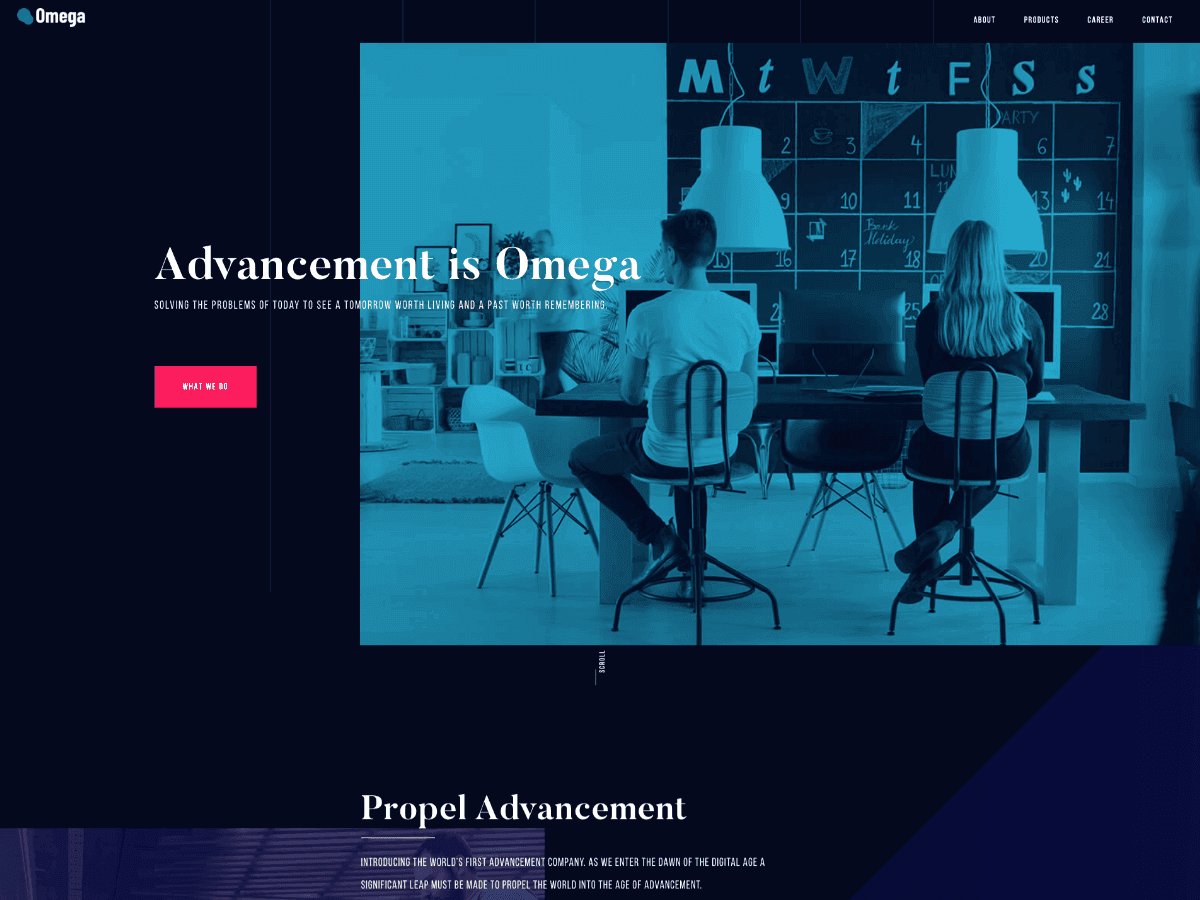 Omega - Multipurpose Hugo Agency Theme