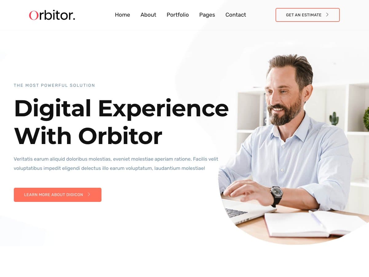 Orbitor - Simple Business Theme