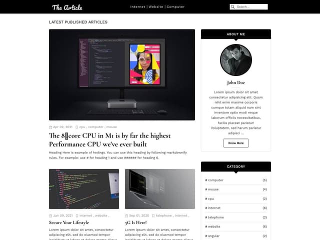 The Article