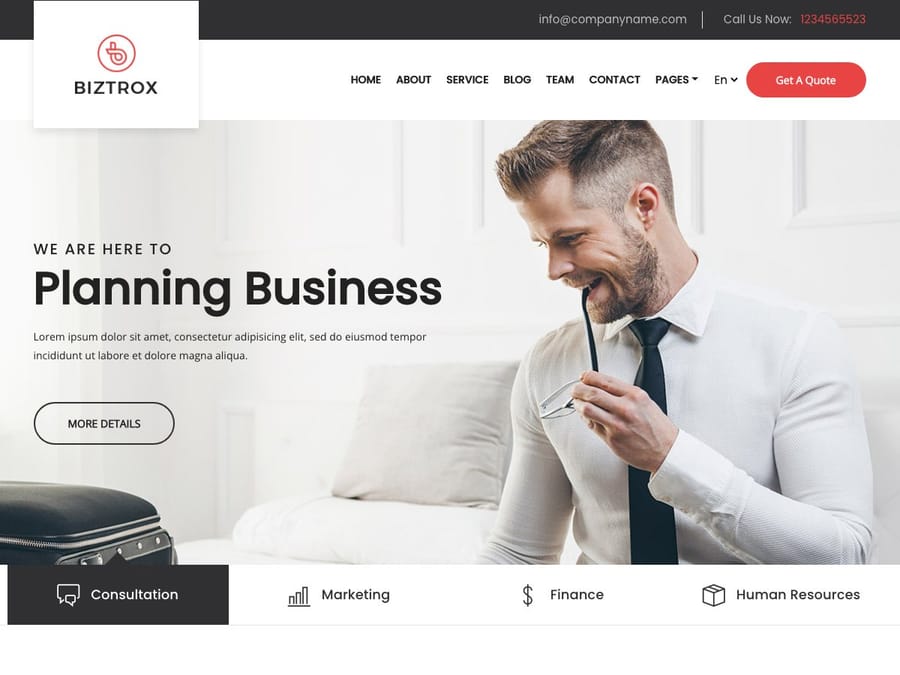 Biztrox Creative Business Theme