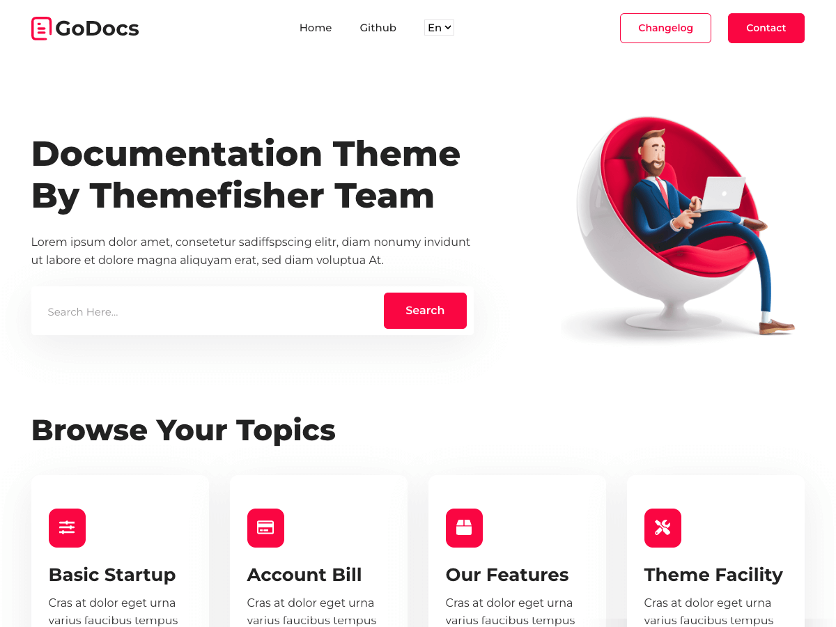 Godocs Documentation Theme