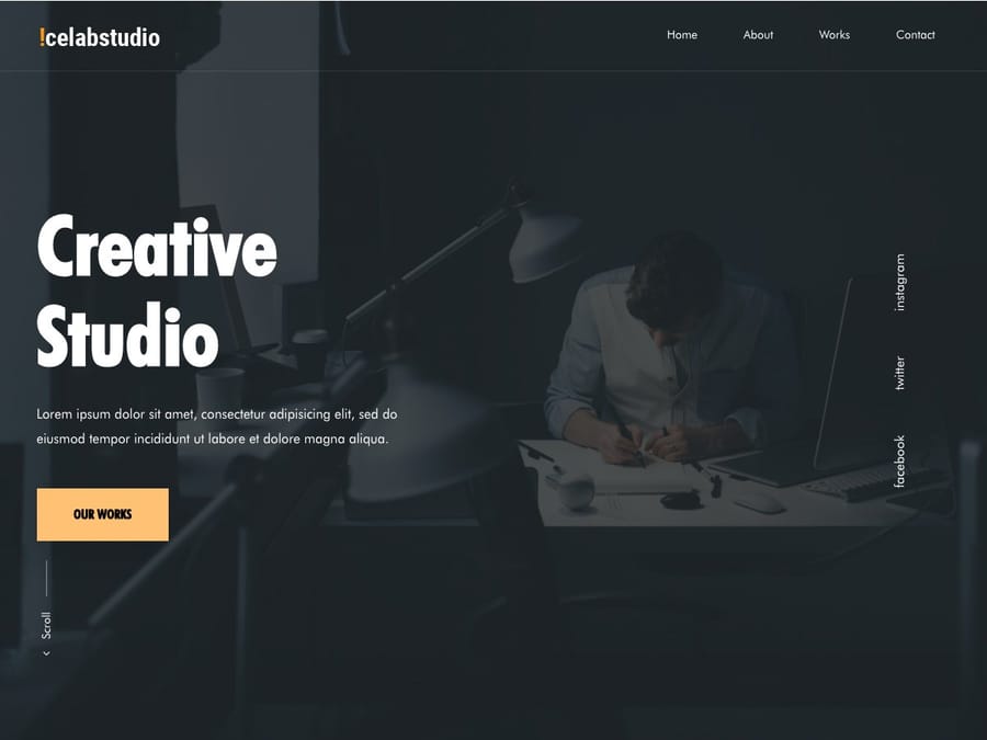 IceLab Creative Studio Theme