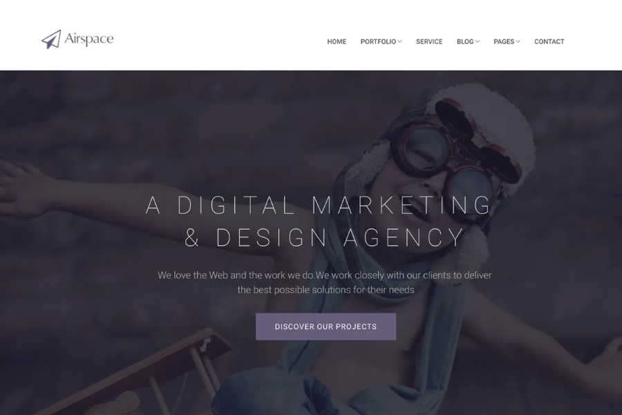 Airspace -Bootstrap 4 Hugo Agency Theme