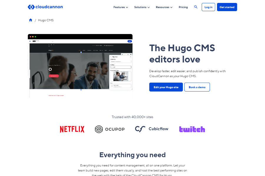 Cloudcannon cms