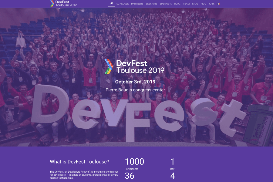 devfest hugo theme