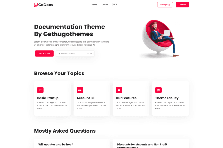 godocs hugo theme