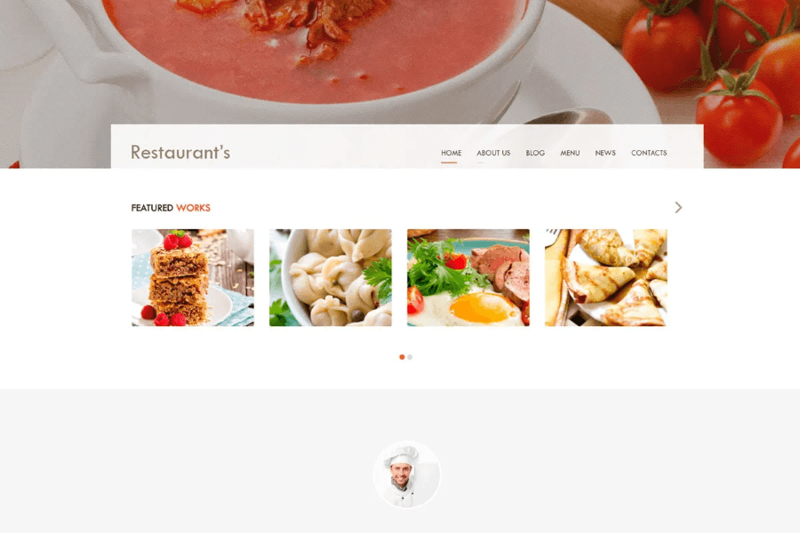 Free Hugo Restaurant Website Theme