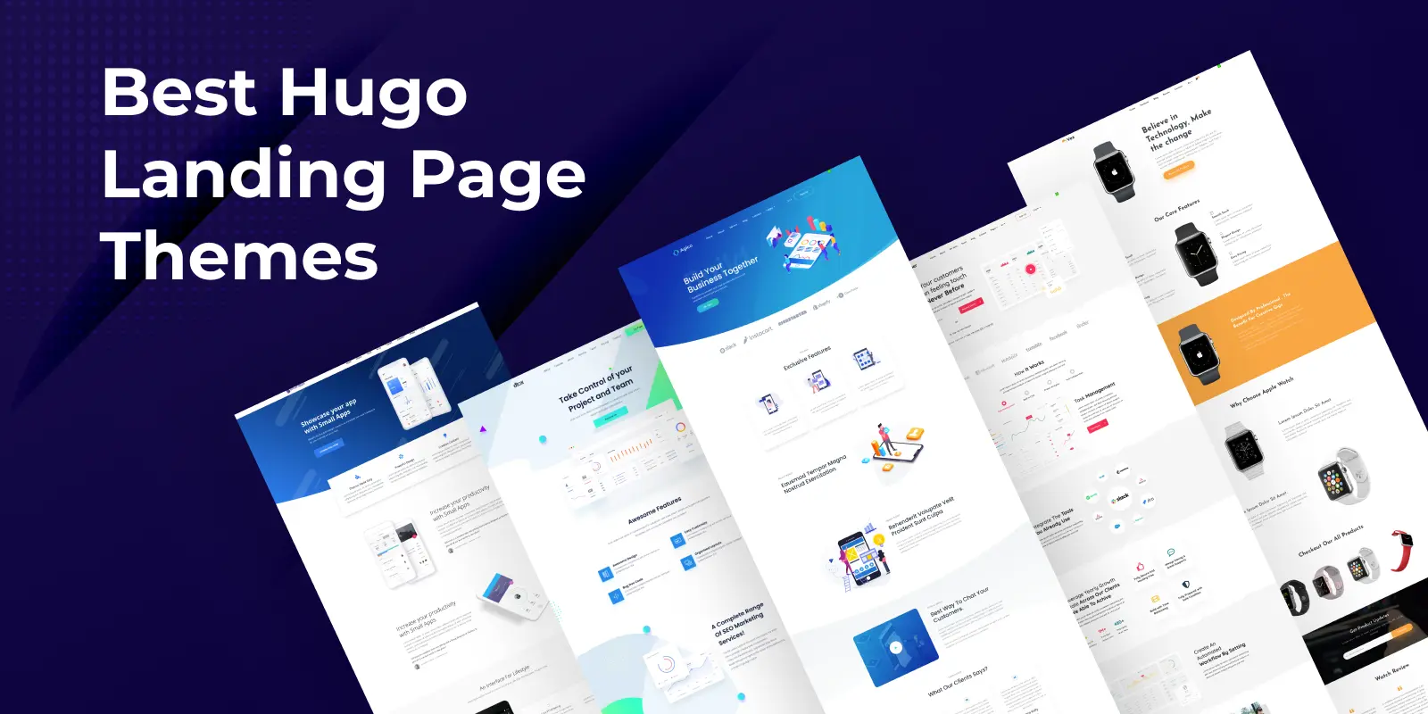 Top 10+ Hugo Landing Page Themes
