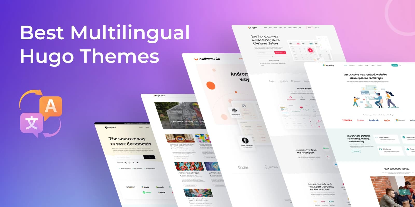 35+ Top Multilingual Hugo Themes