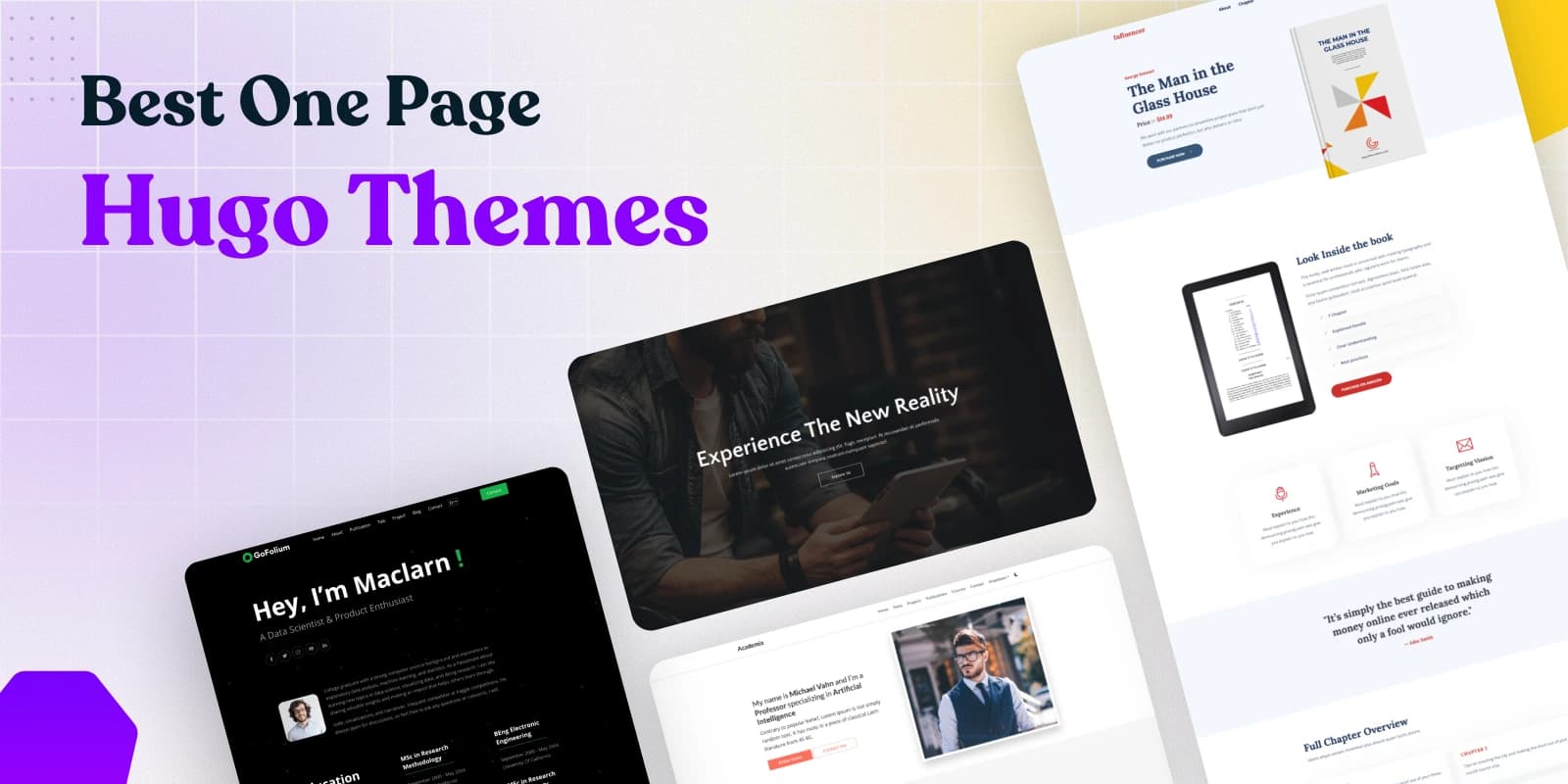 5+ Best One-Page Hugo Themes in 2026