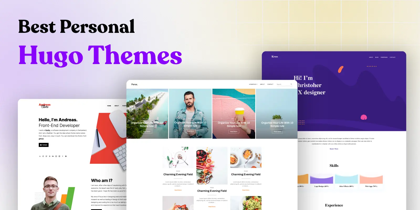 10+ Hugo Themes for Personal Branding