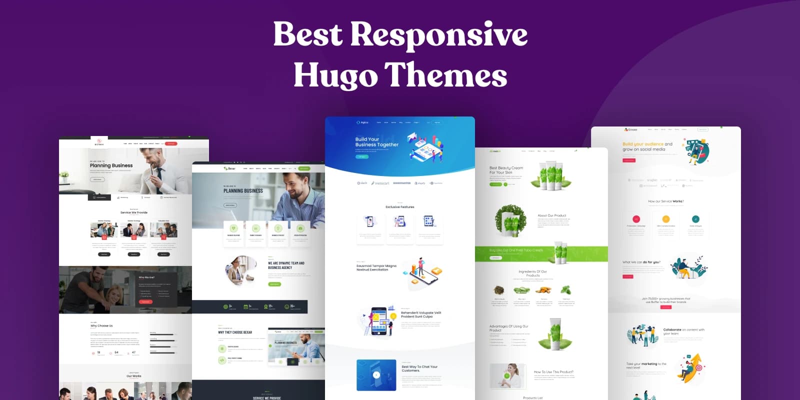 20+ Mobile-Ready Responsive Hugo Themes